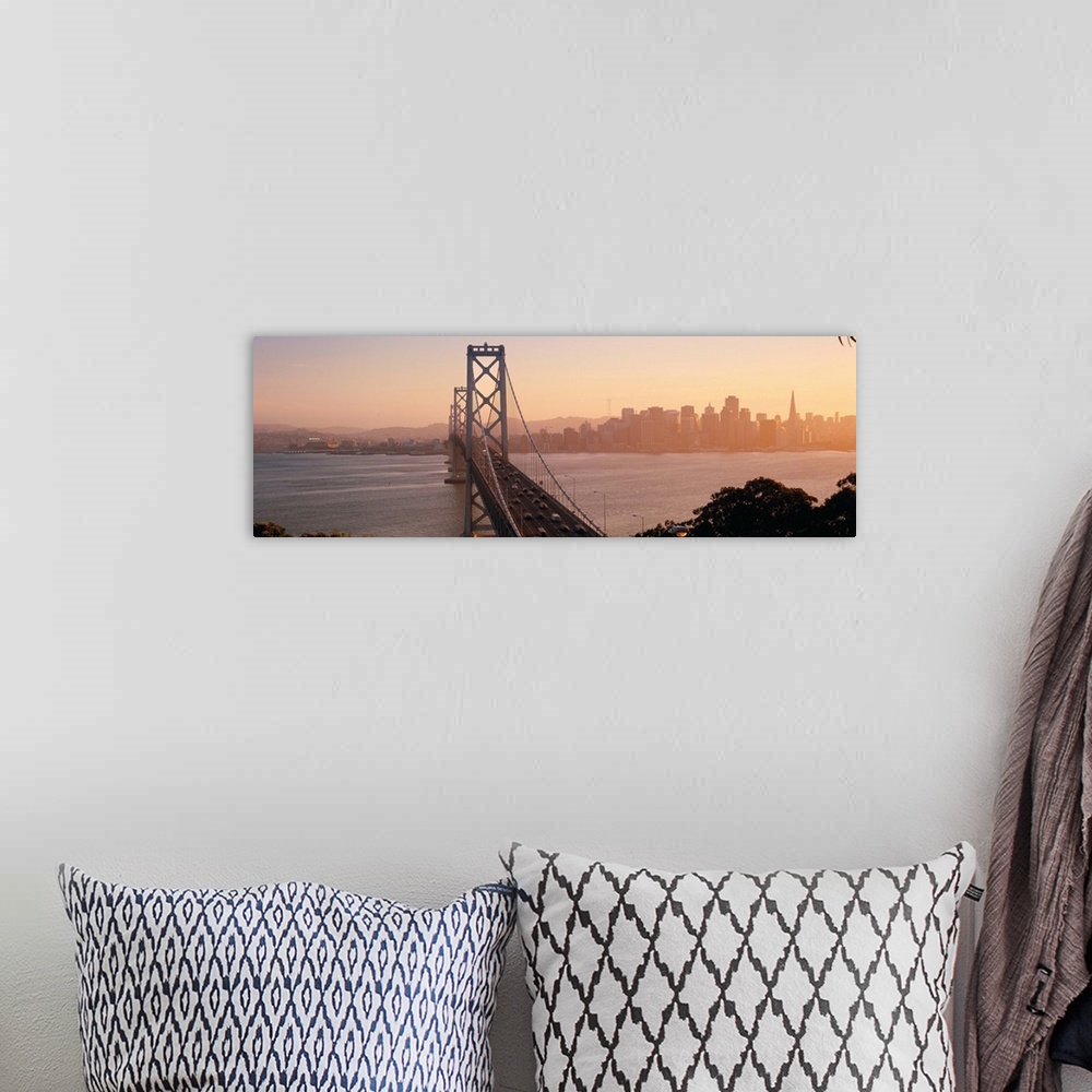 A bohemian room featuring United States, California, San Francisco, Bay Bridge and Downtown