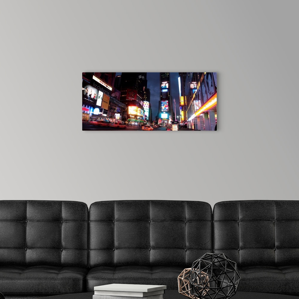 A modern room featuring United States, USA, New York, New York City, Times Square