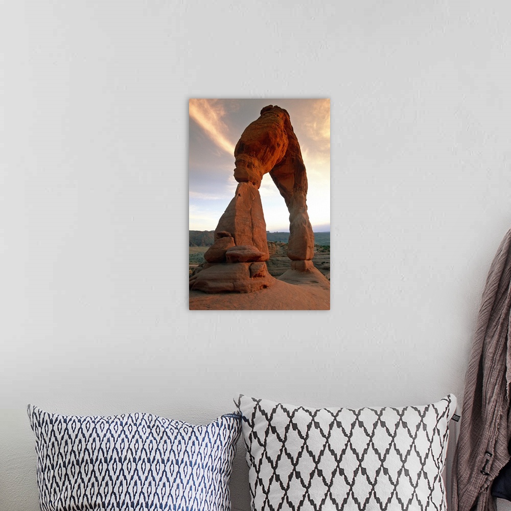 A bohemian room featuring United States, Utah, Arches National Park, Delicate Arch