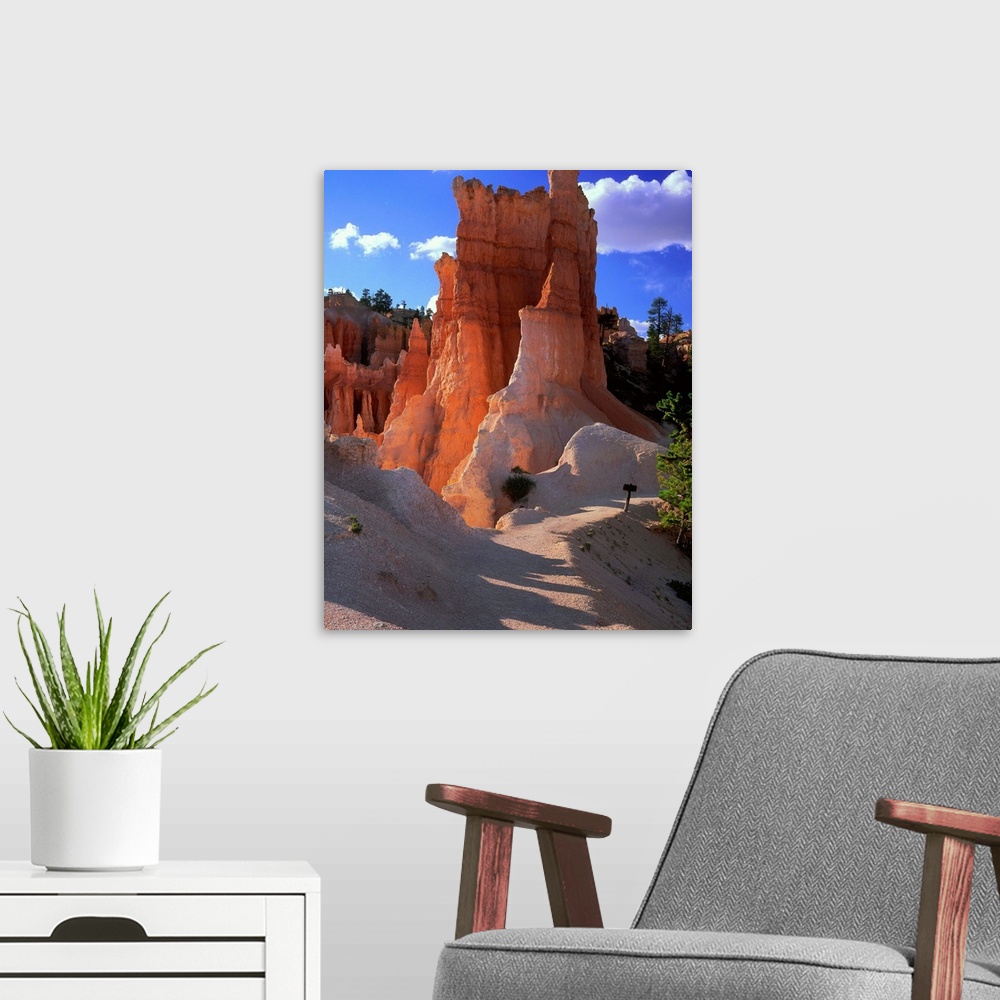 A modern room featuring United States, Utah, Bryce Canyon National Park, Queen's Garden