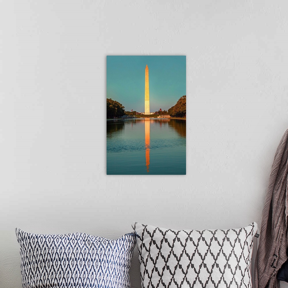A bohemian room featuring Washington DC, Washington Monument, The Obelisk and The Pool.