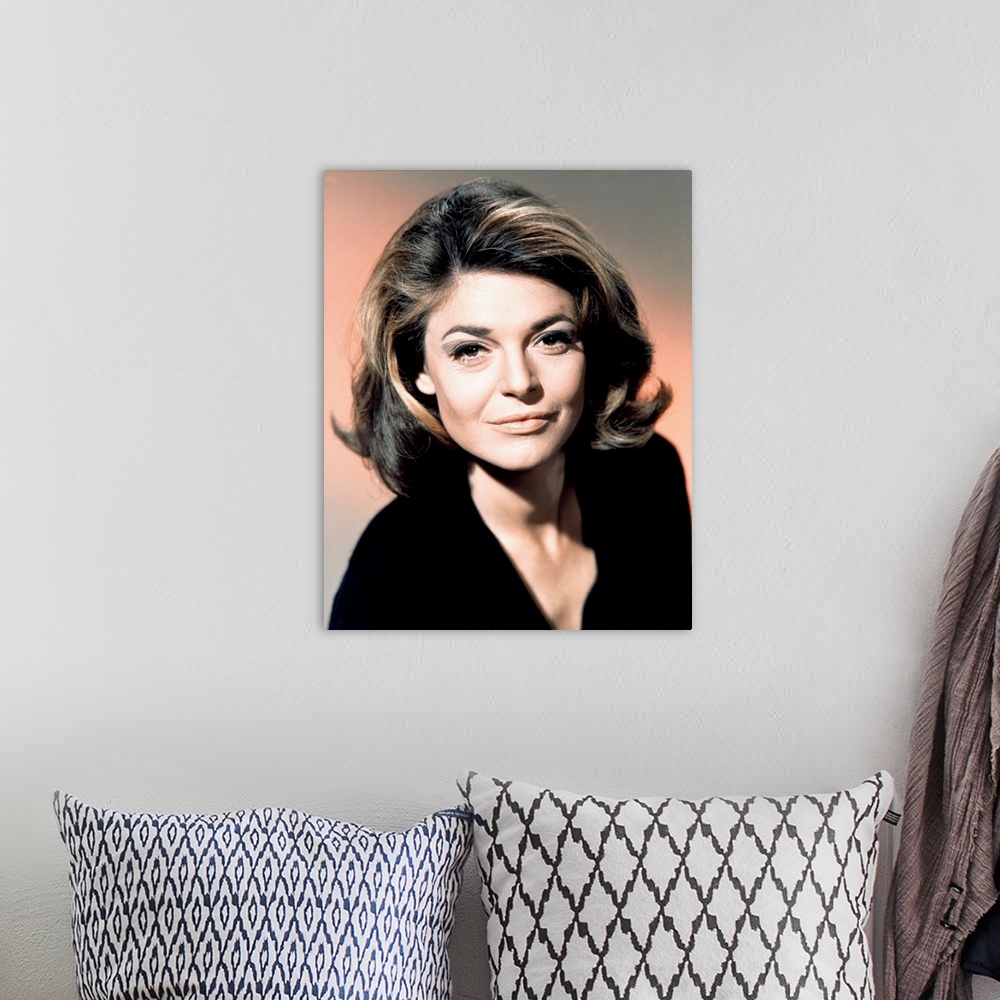 A bohemian room featuring Anne Bancroft in The Graduate - Vintage Publicity Photo
