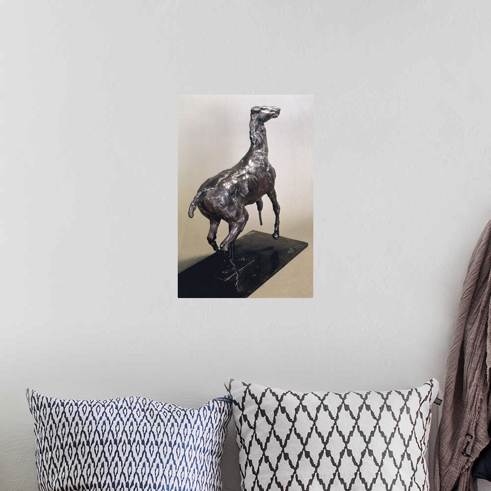 A bohemian room featuring Caracoling Horse