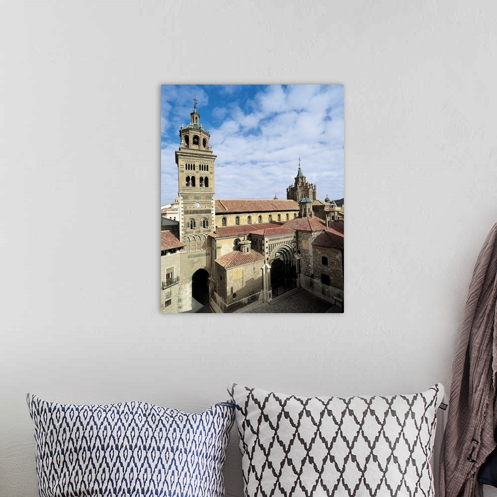 A bohemian room featuring Cathedral of Santa Maria de Mediavilla. SPAIN. ARAGON. Teruel. Cathedral of Santa Maria de Mediav...