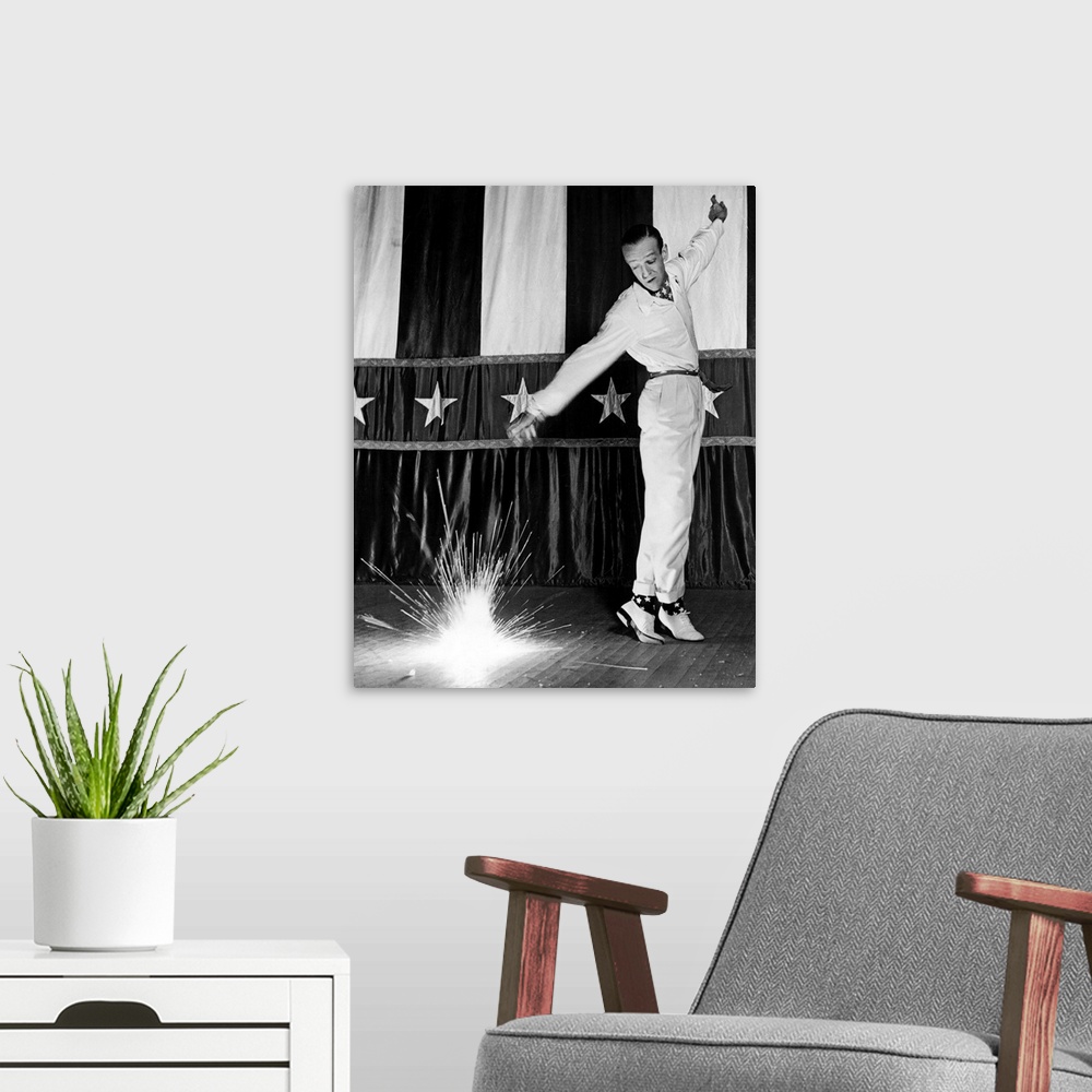 A modern room featuring Fred Astaire in Holiday Inn - Movie Still