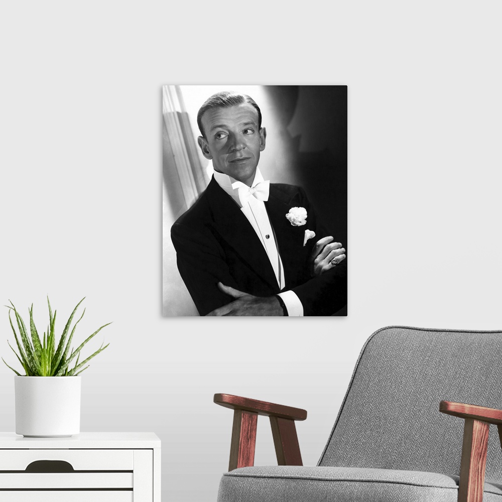 A modern room featuring Fred Astaire, You Were Never Lovelier