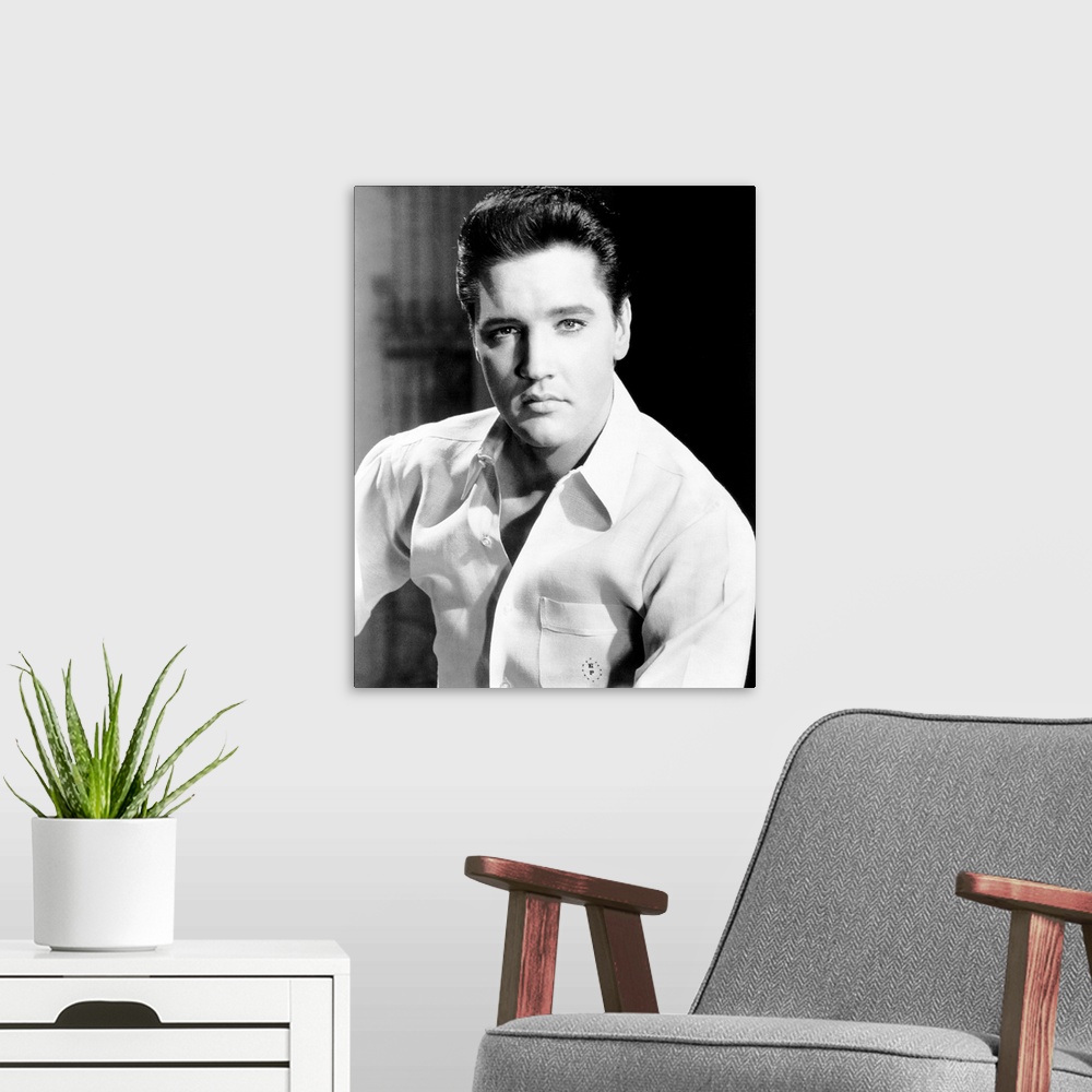 A modern room featuring Fun In Acapulco, Elvis Presley, (In A Monogramed 'Ep' Shirt), 1963.