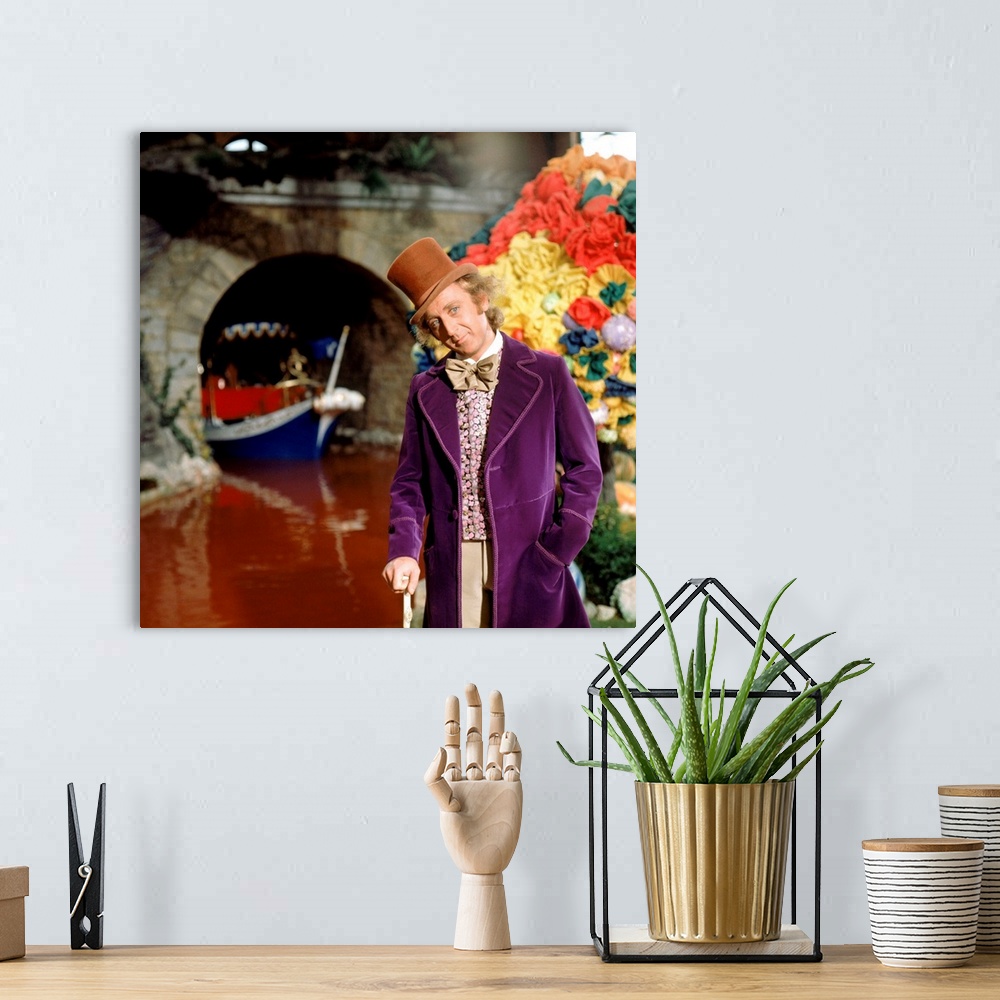 A bohemian room featuring Gene Wilder in Willy Wonka And The Chocolate Factory - Movie Still