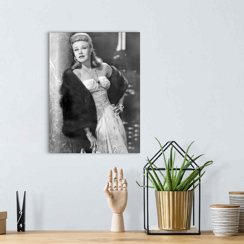 A bohemian room featuring Ginger Rogers, Once Upon A Honeymoon