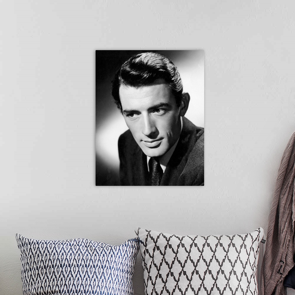 A bohemian room featuring Gregory Peck, Spellbound