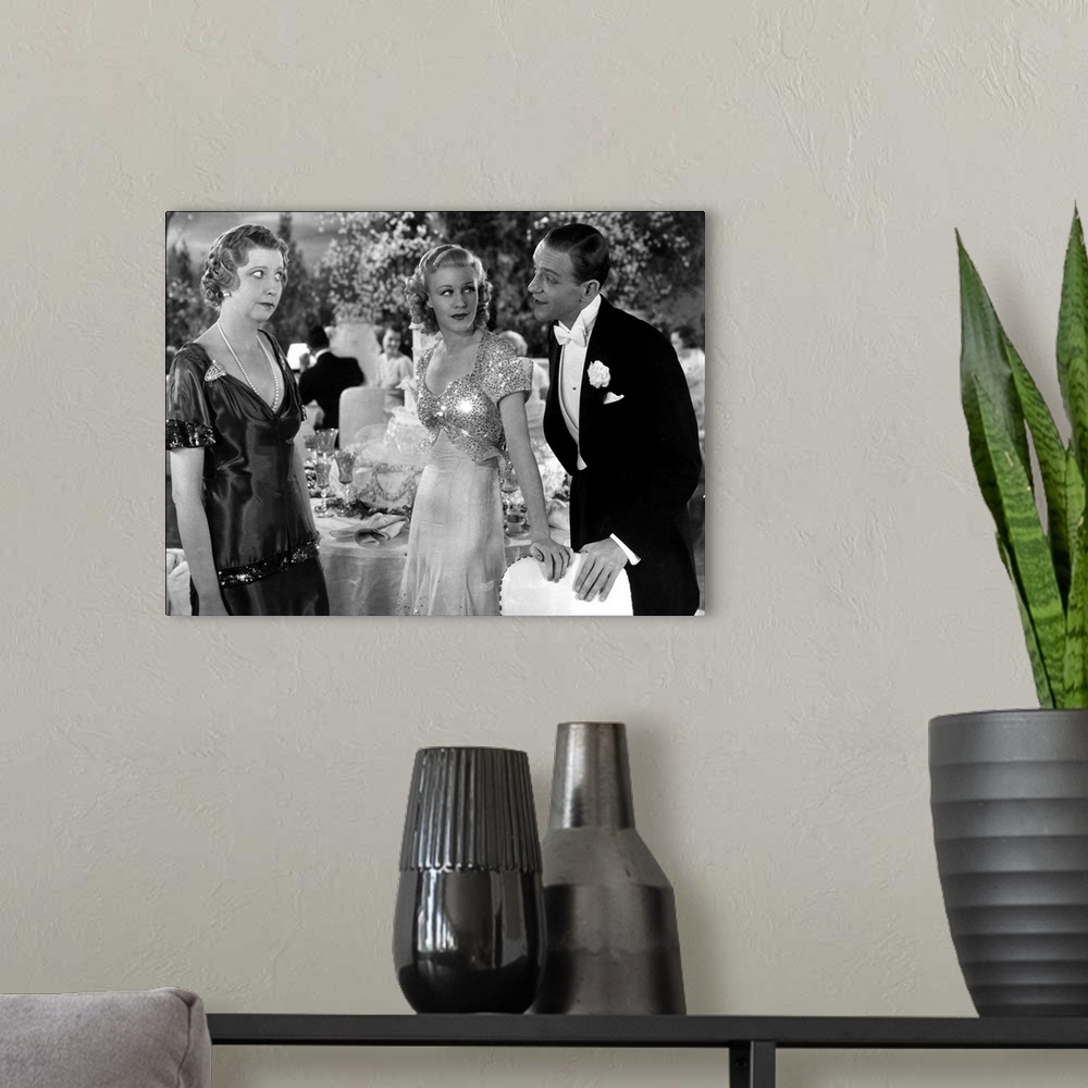 A modern room featuring Helen Broderick, Ginger Rogers, Fred Astaire, Top Hat