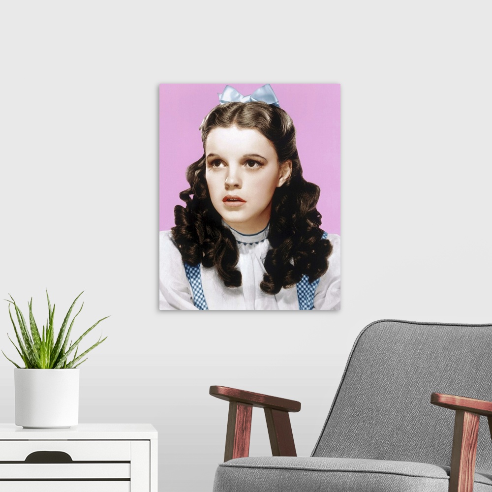 A modern room featuring Judy Garland in The Wizard of Oz - Vintage Publicity Photo