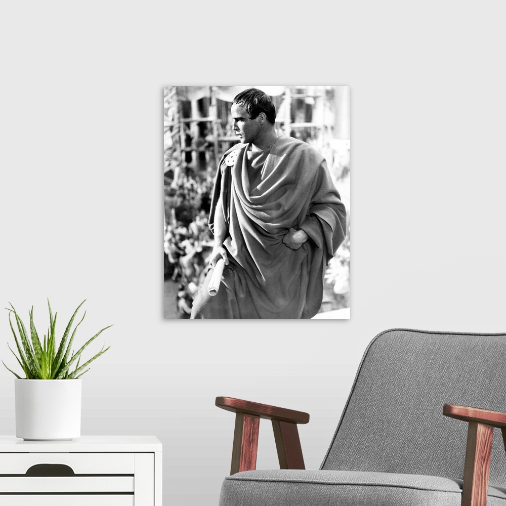 A modern room featuring Julius Caesar, Marlon Brando, 1953.