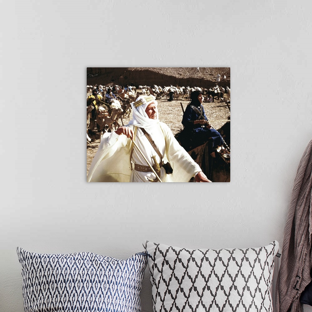A bohemian room featuring Lawrence of Arabia - Movie Still