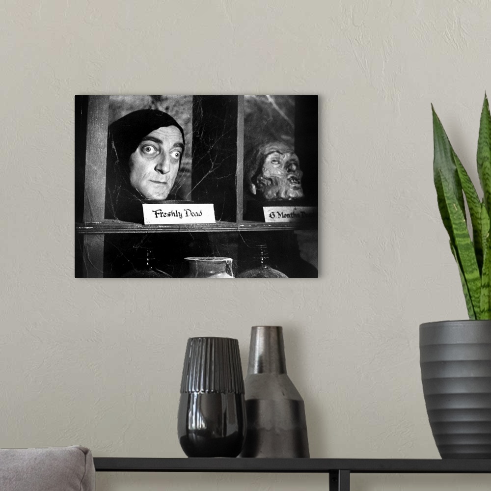 A modern room featuring Marty Feldman, Young Frankenstein