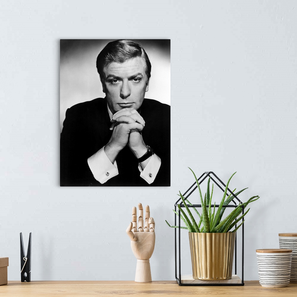 A bohemian room featuring Michael Caine in The Ipcress File - Vintage Publicity Photo
