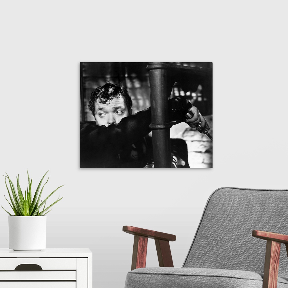 A modern room featuring Orson Welles, The Third Man