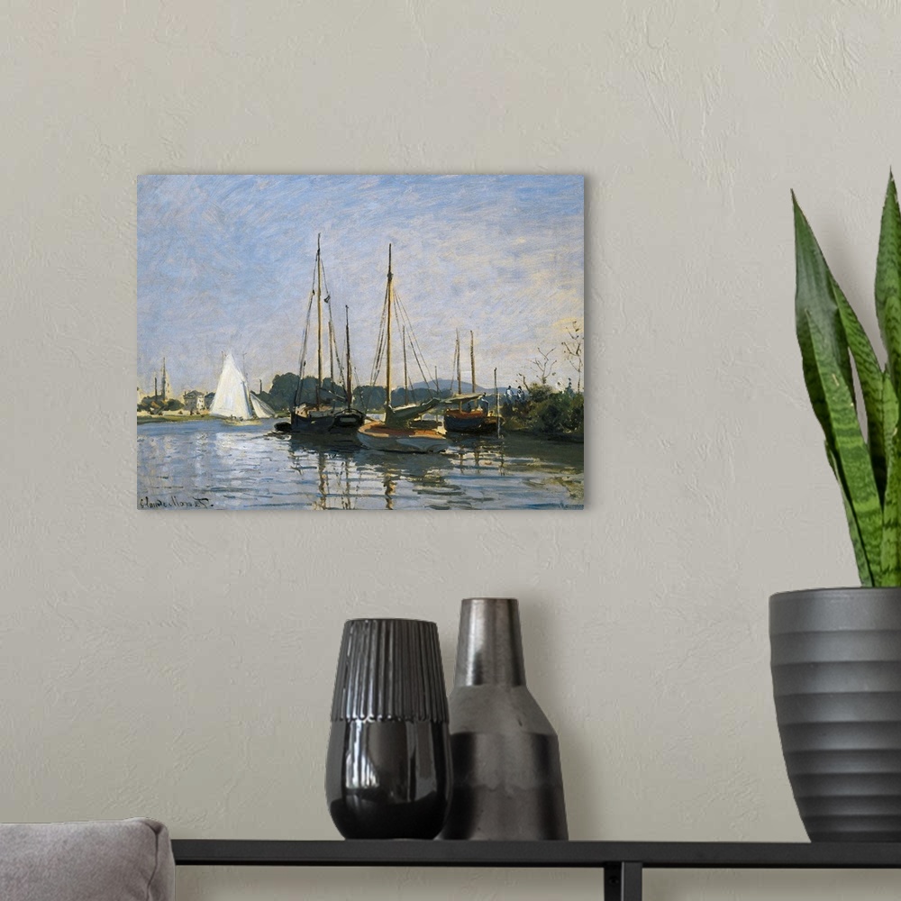 A modern room featuring Pleasure Boats, Argenteuil