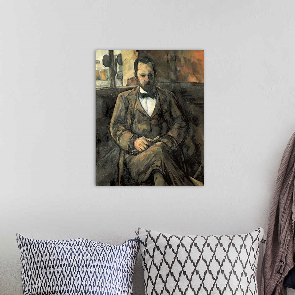 A bohemian room featuring Portrait of Ambroise Vollard