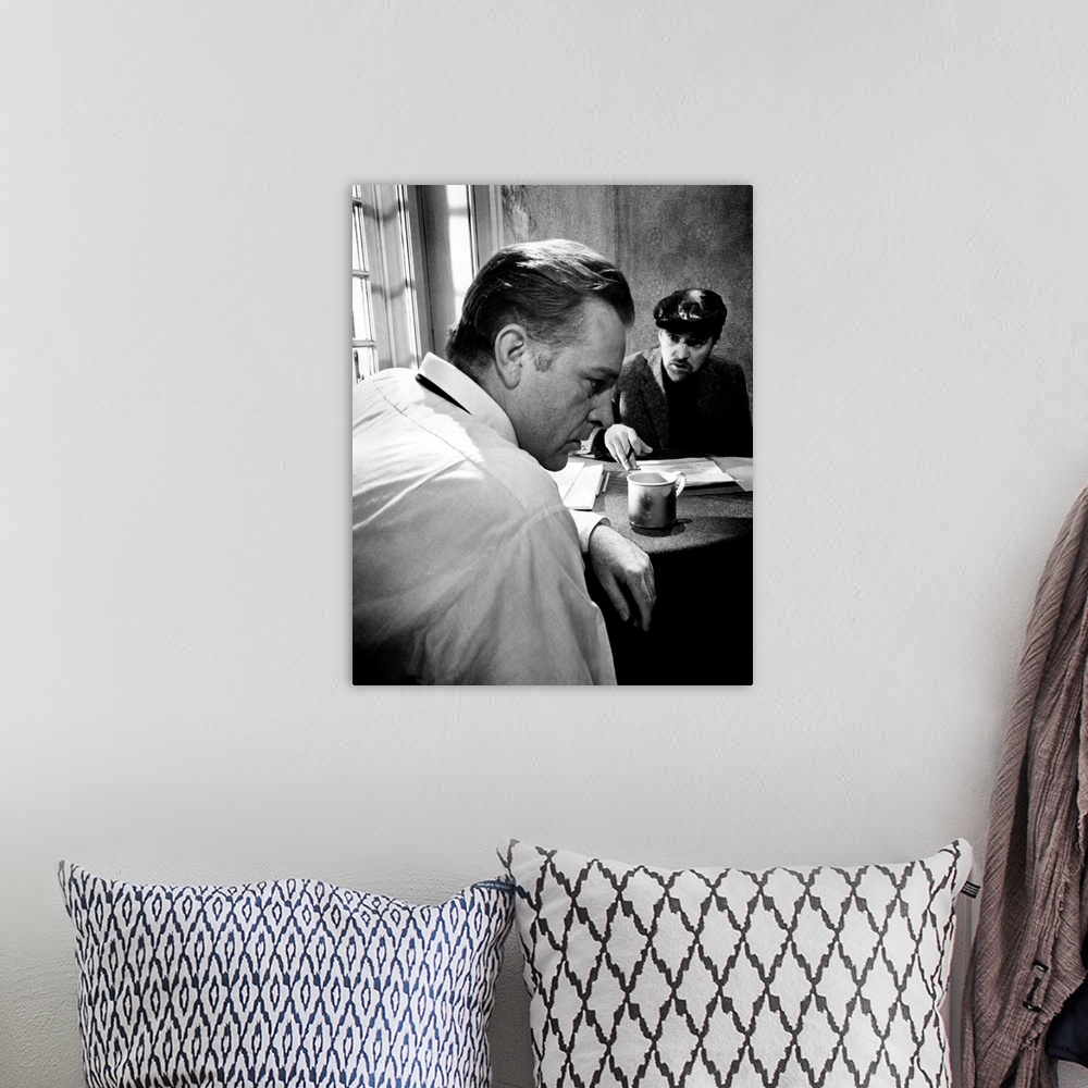 A bohemian room featuring Richard Burton, Oskar Werner, The Spy Who Came In From The Cold