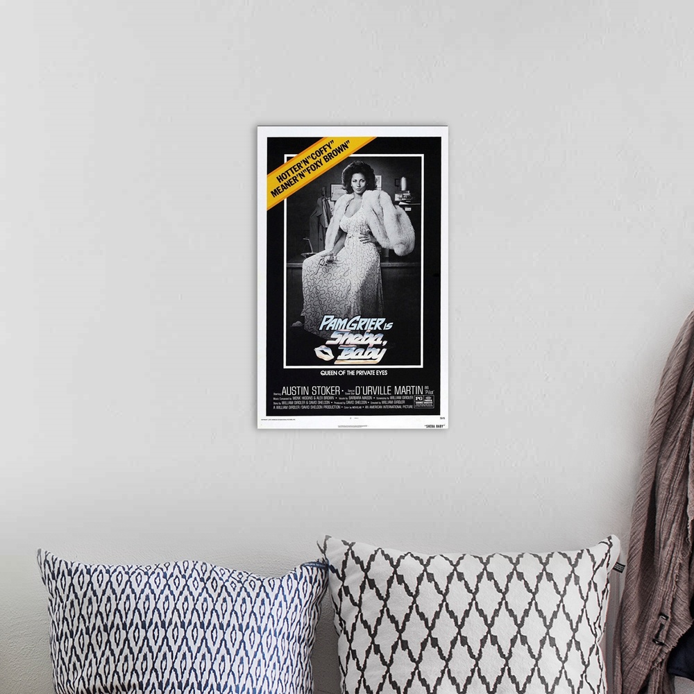 A bohemian room featuring Sheba, Baby - Movie Poster