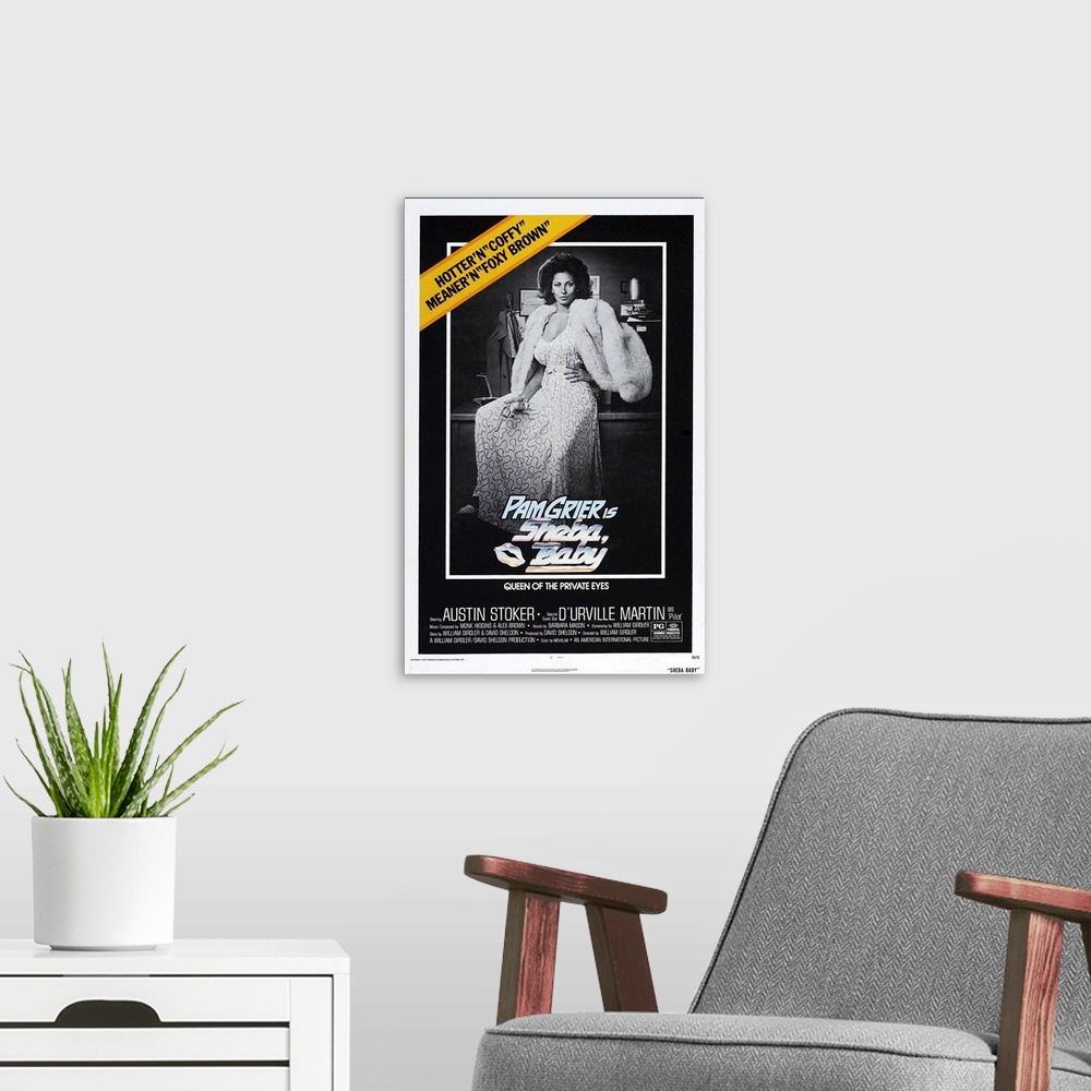 A modern room featuring Sheba, Baby - Movie Poster