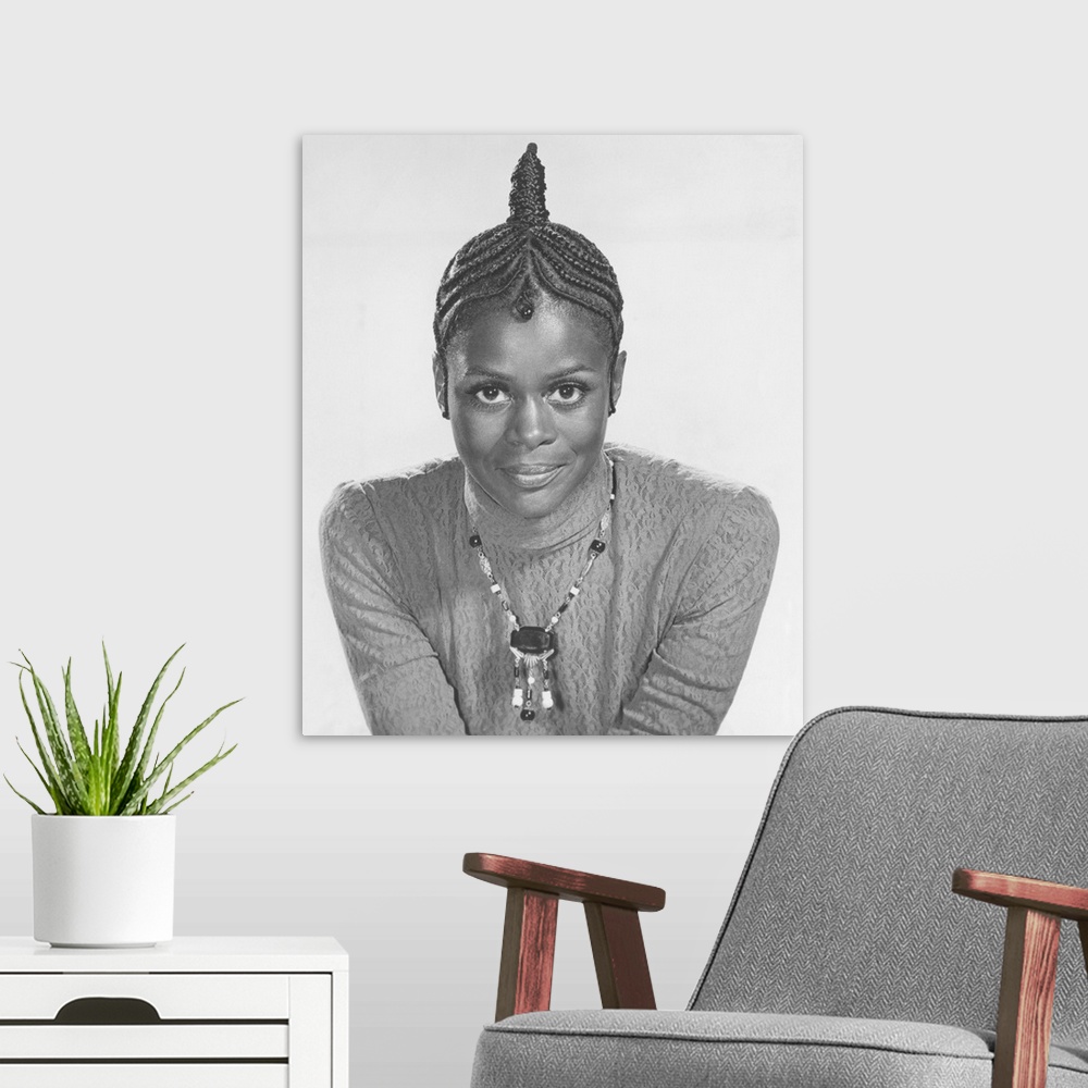 A modern room featuring Sounder, Cicely Tyson, 1972.