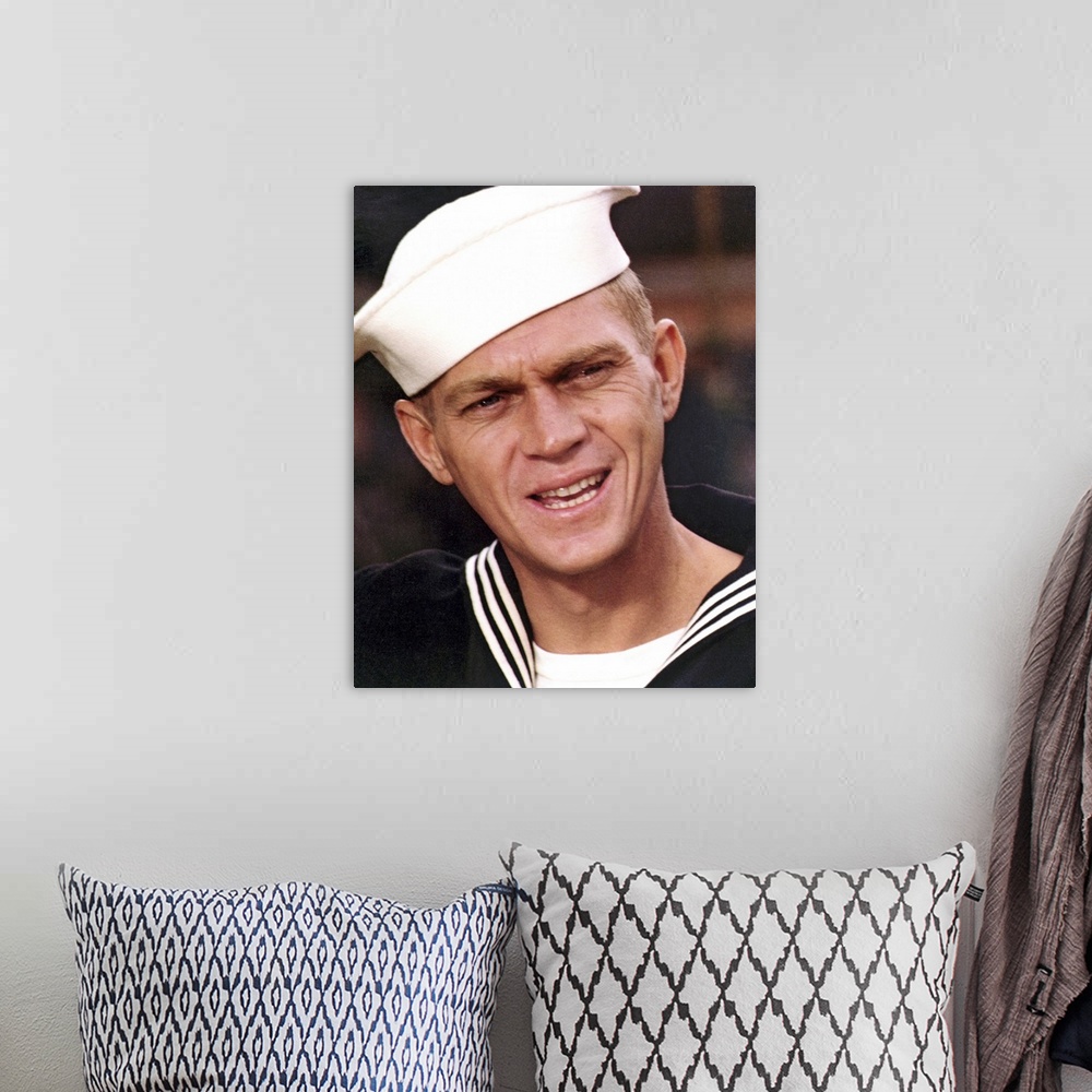 A bohemian room featuring Steve McQueen in The Sand Pebbles - Movie Still