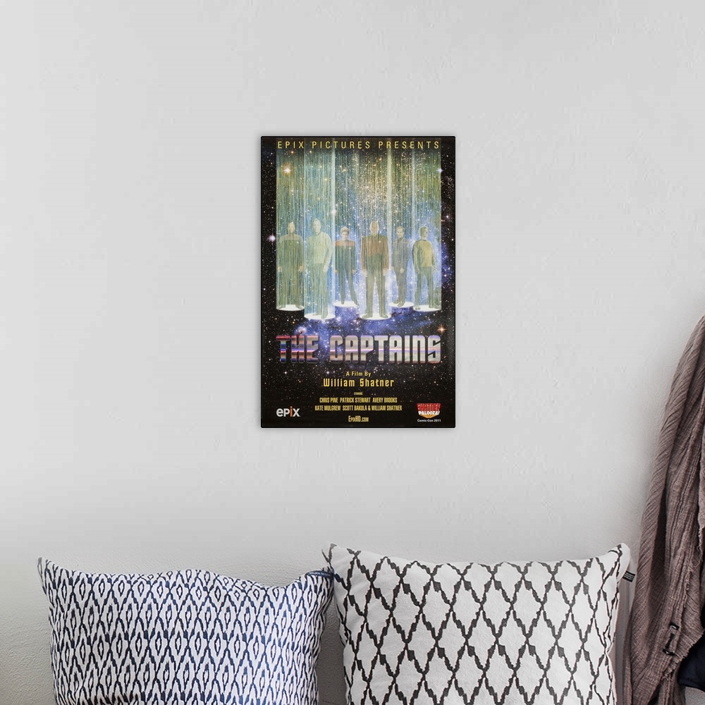 A bohemian room featuring The Captains - Movie Poster