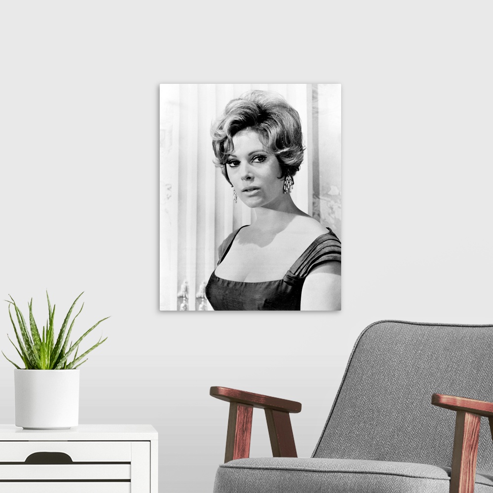A modern room featuring The Liquidator, Jill St. John, 1965.