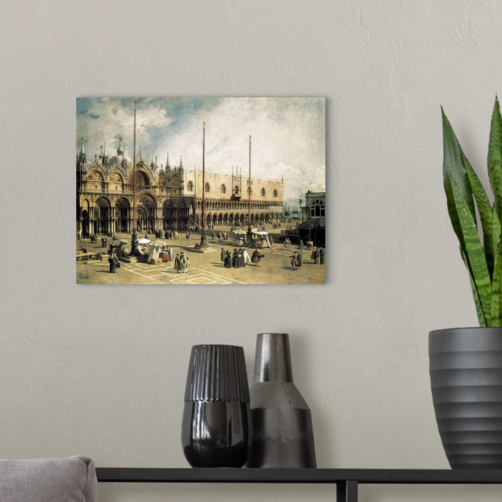 A modern room featuring The Square of Saint Mark's, Venice