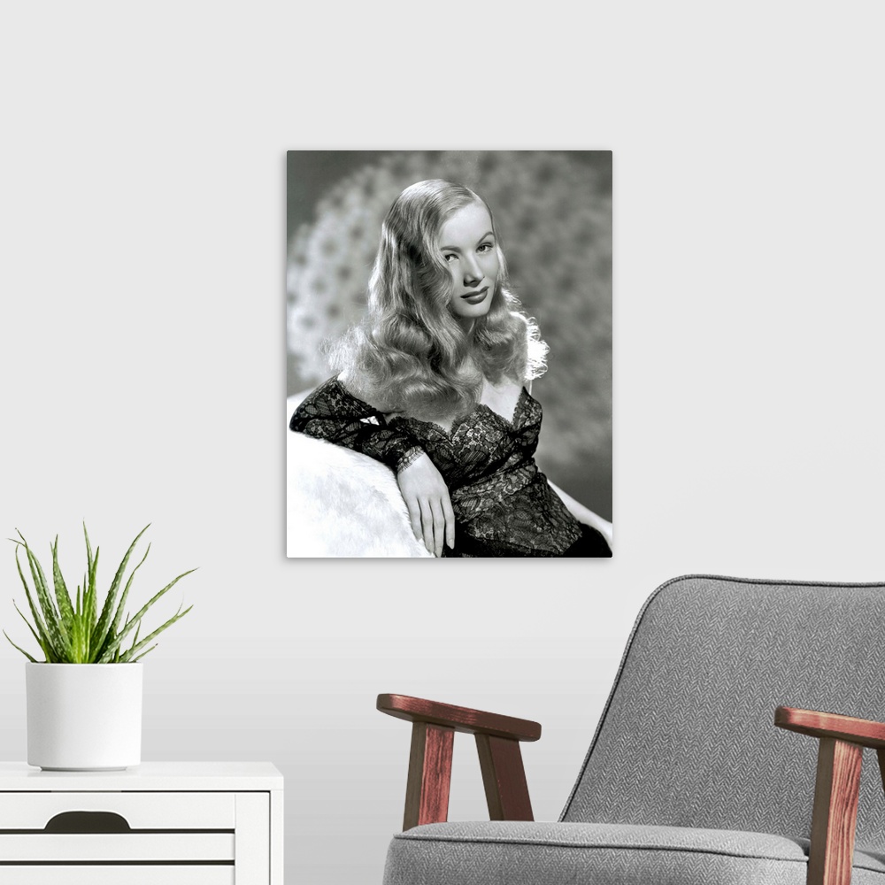 A modern room featuring Veronica Lake