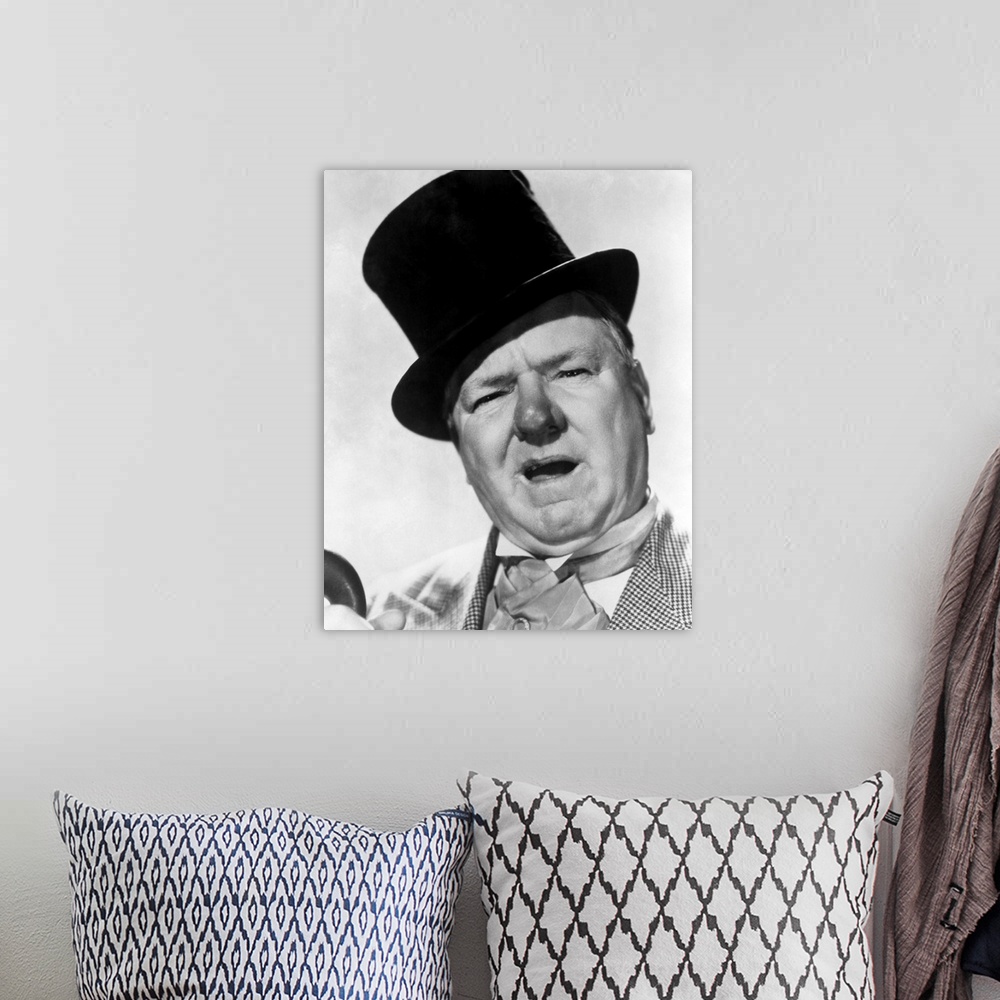 A bohemian room featuring W.C. Fields, You Can't Cheat An Honest Man