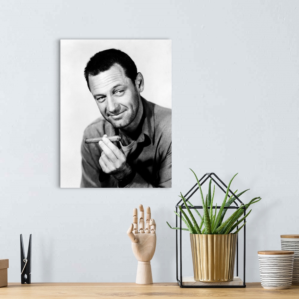 A bohemian room featuring William Holden, Stalag 17