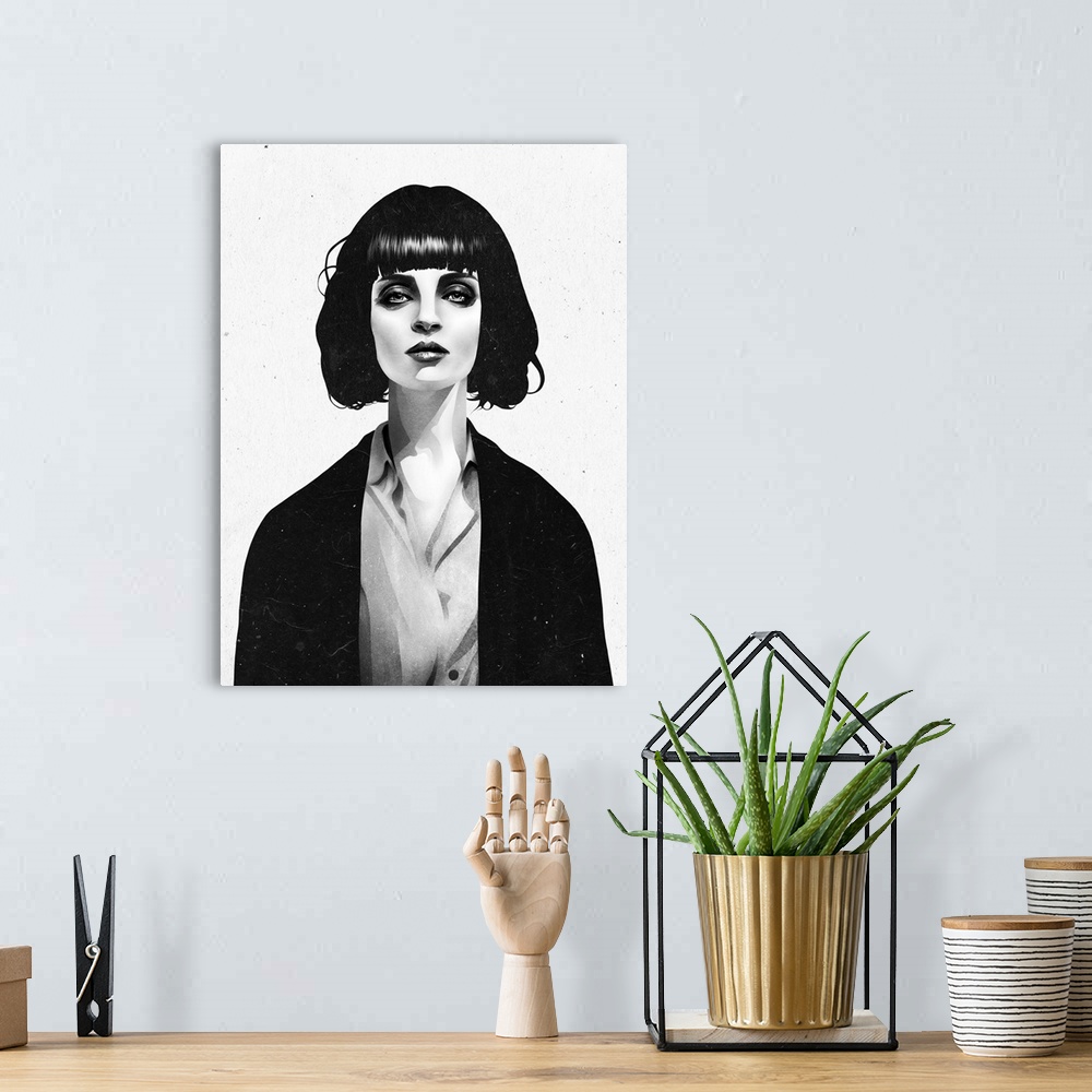 A bohemian room featuring Mrs Mia Wallace