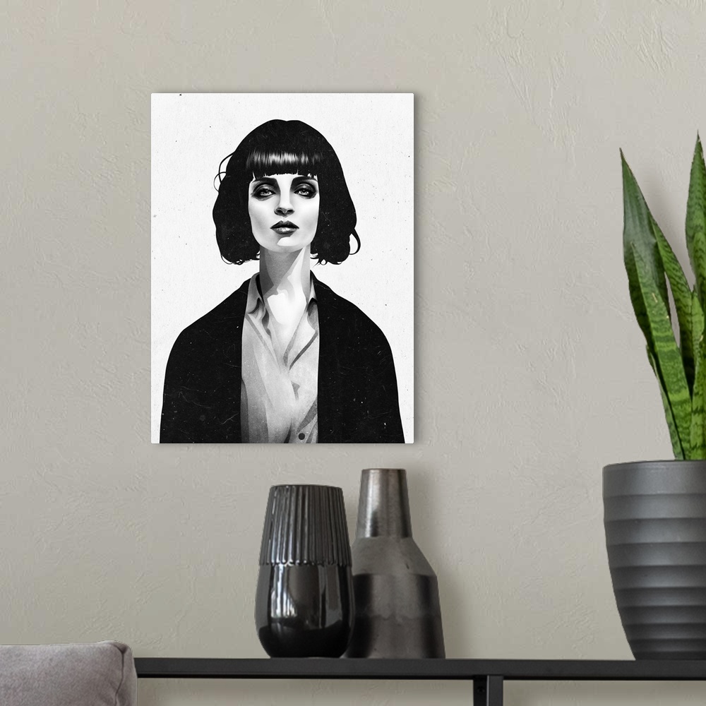 A modern room featuring Mrs Mia Wallace