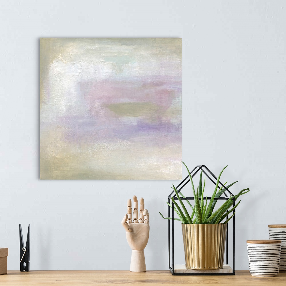 A bohemian room featuring Abstract Series I
