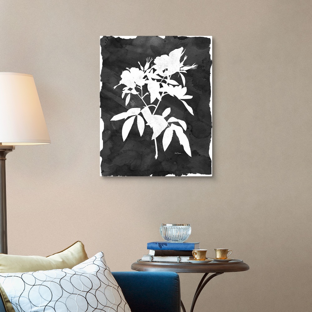 A traditional room featuring Black Botanical I