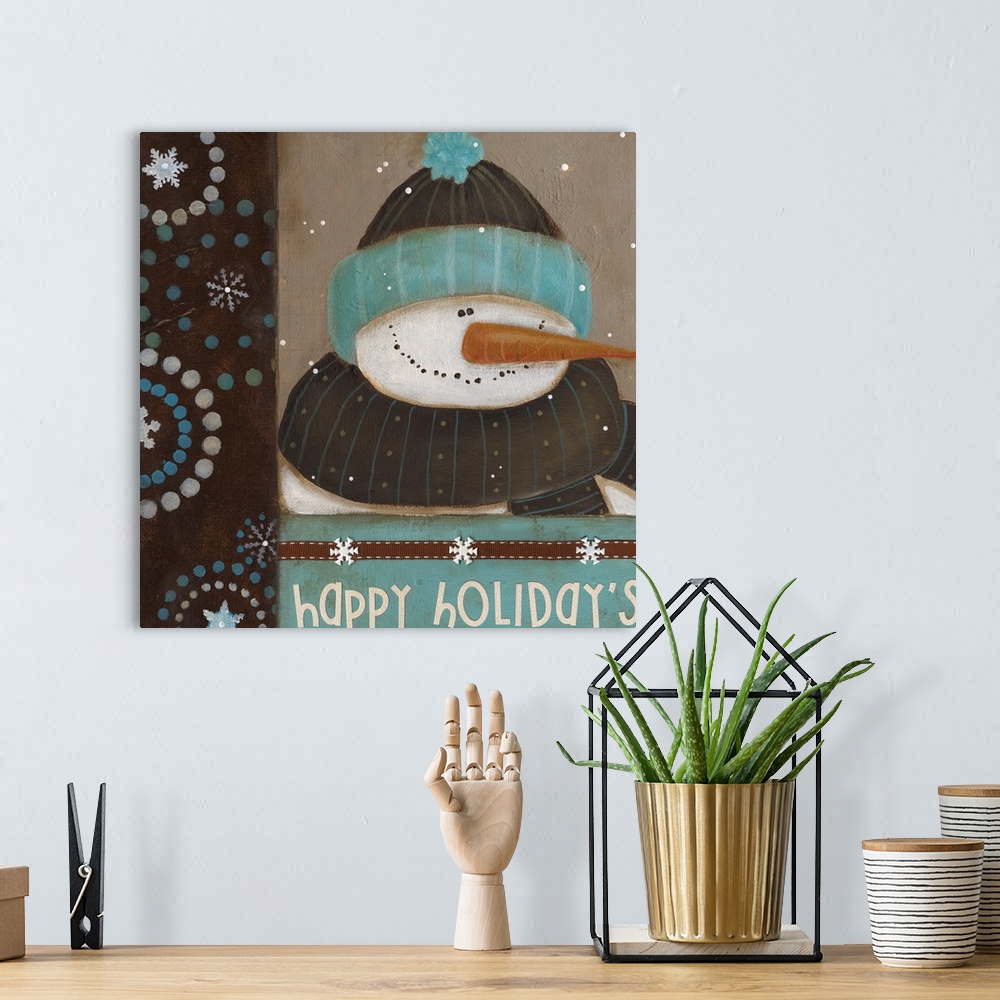 A bohemian room featuring Blue Holiday