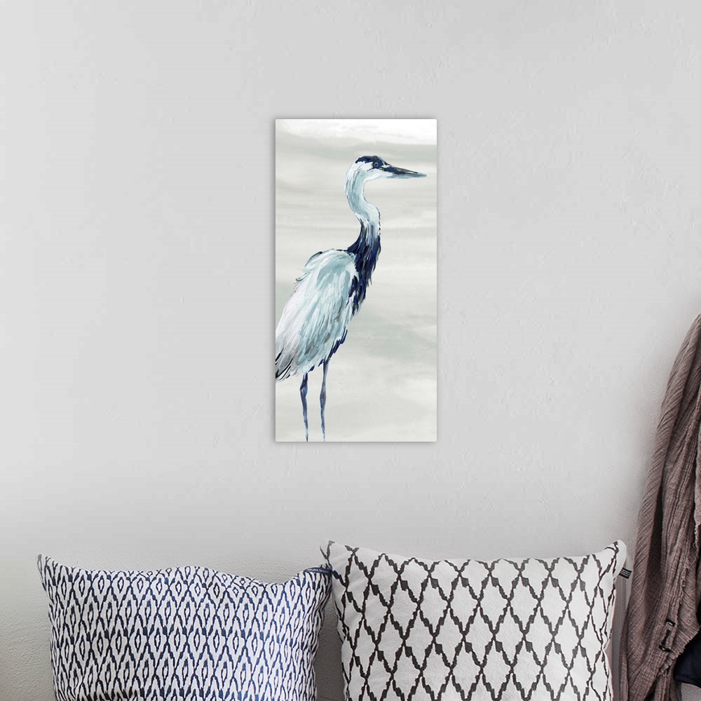 A bohemian room featuring By the Sea Crane I