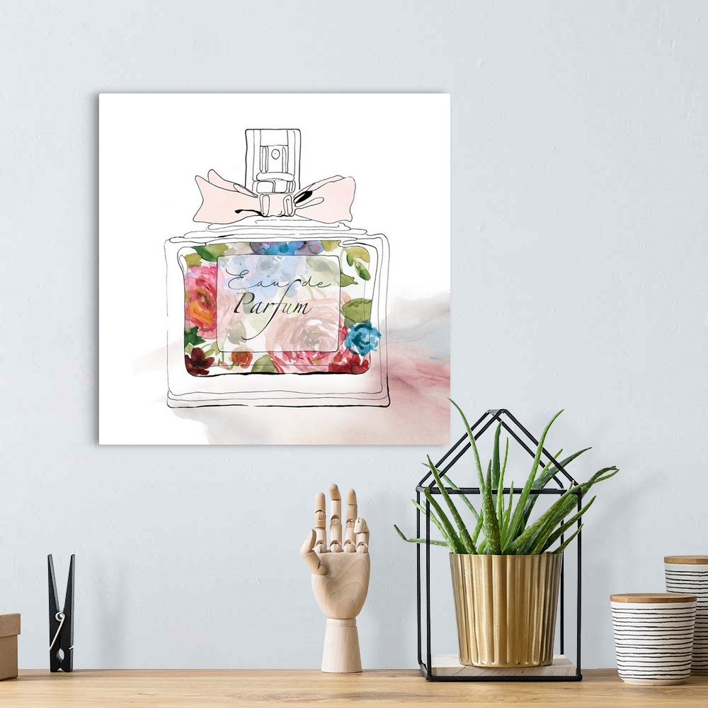 A bohemian room featuring Chic Flower Perfume I