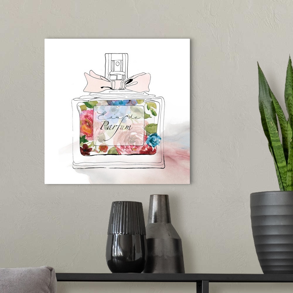 A modern room featuring Chic Flower Perfume I