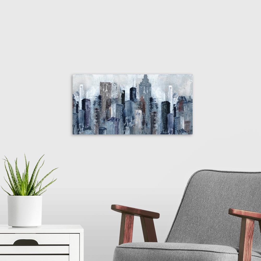 A modern room featuring City Mood