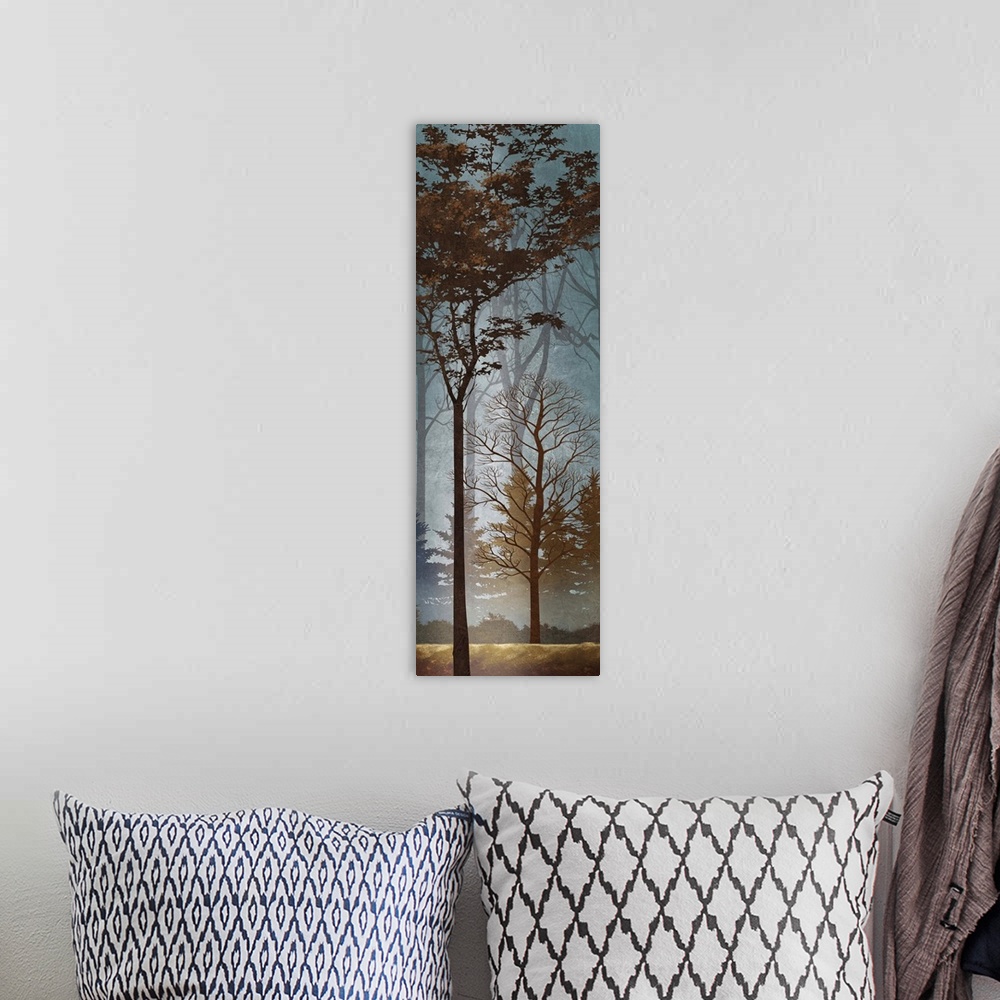 A bohemian room featuring Fading to Dusk I