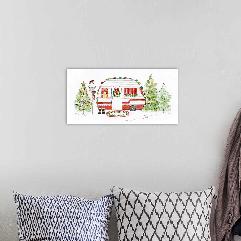 A bohemian room featuring Holiday Camper I