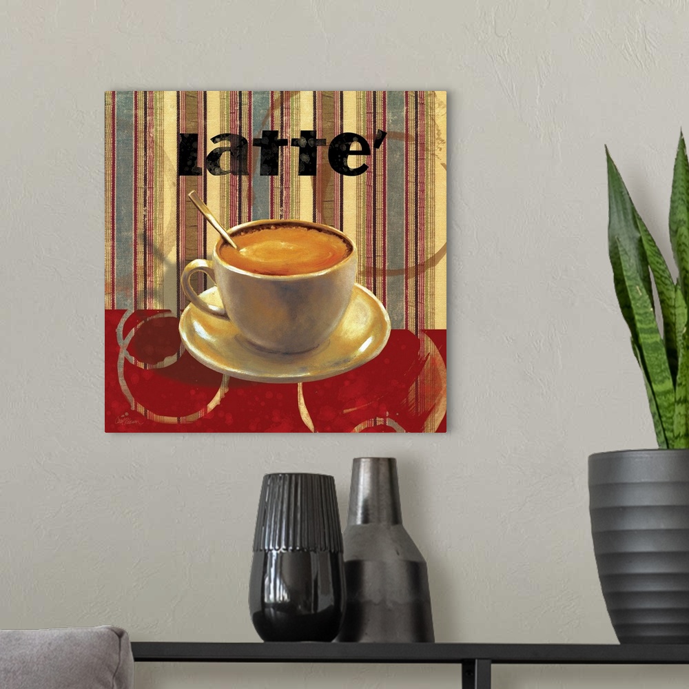 A modern room featuring Latte