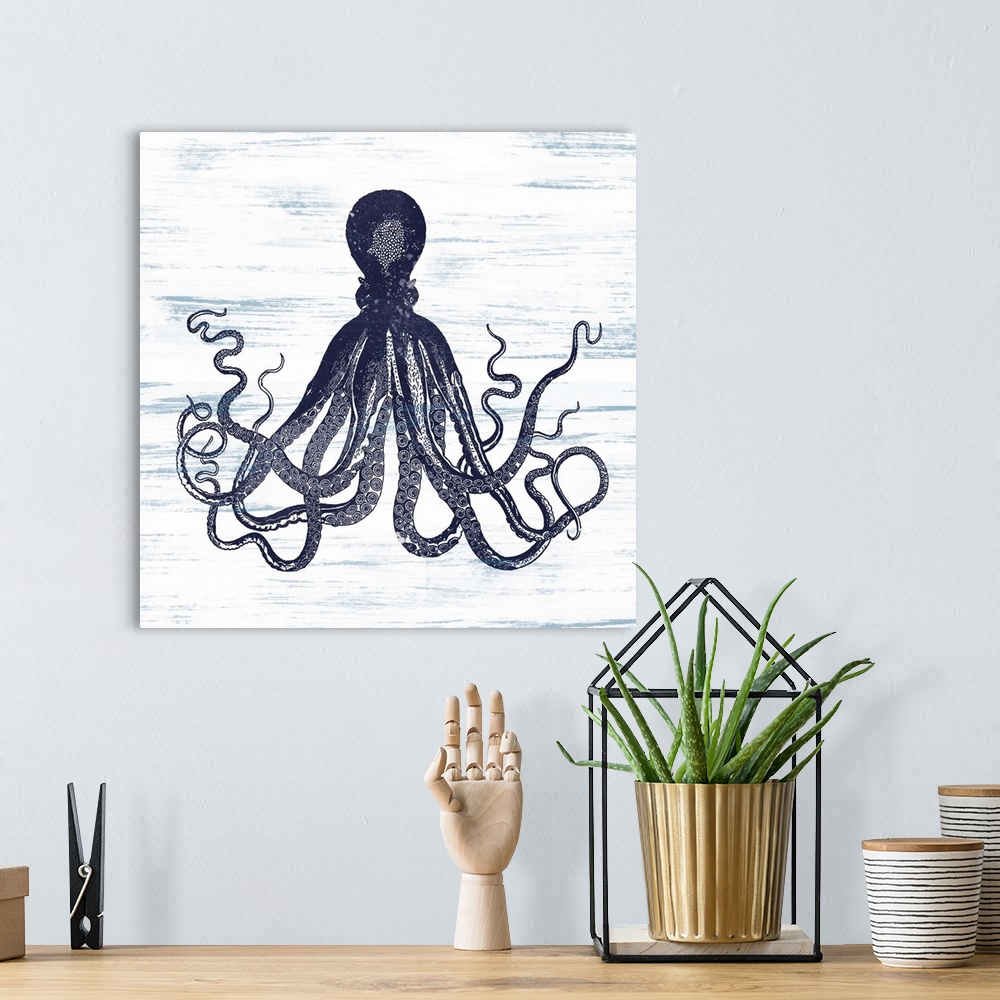 A bohemian room featuring Octopus
