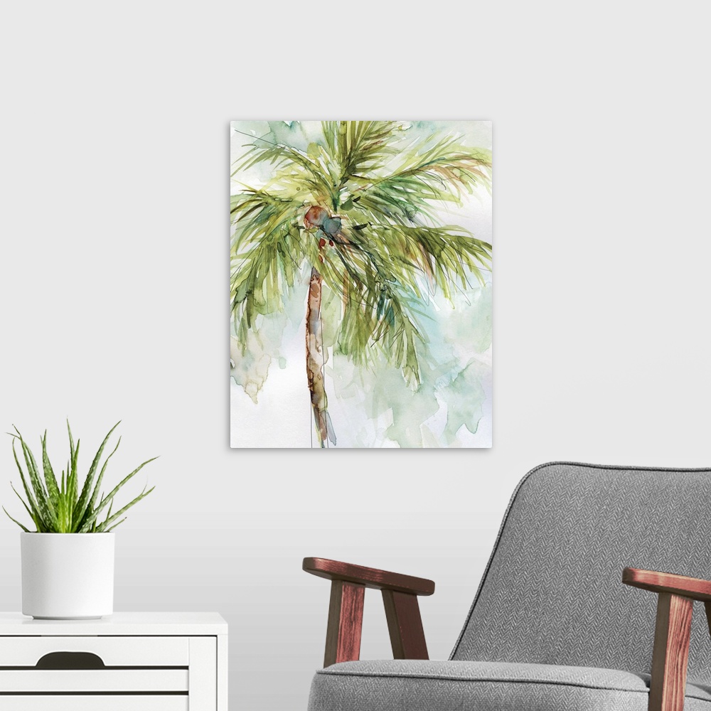 A modern room featuring Palm Breezes I