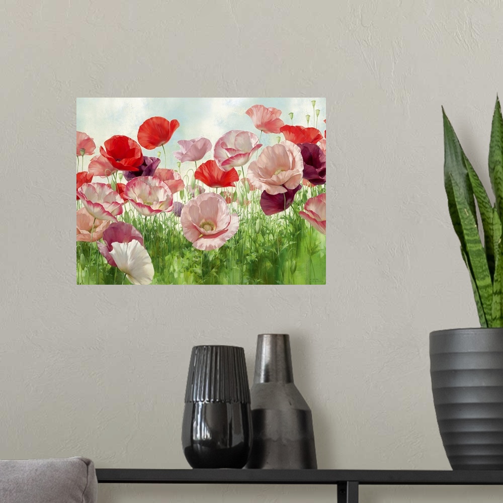 A modern room featuring Poppies Pleasure