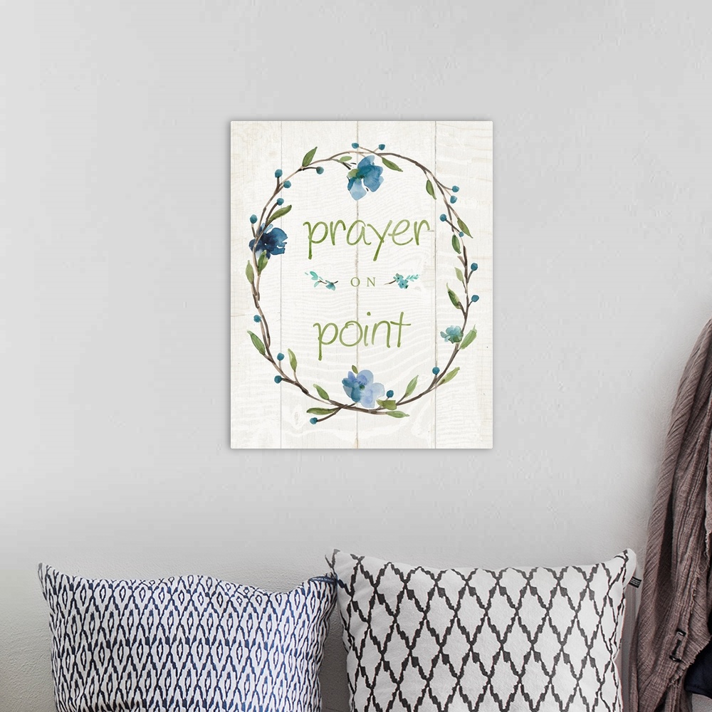 A bohemian room featuring Prayer on Point